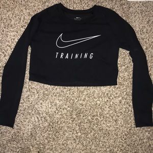 Nike Crop Top Sweatshirt